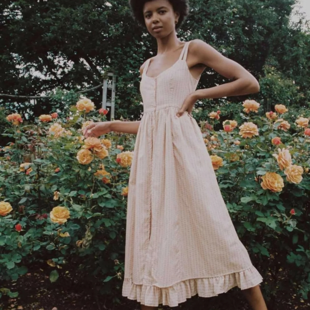 NWT Christy Dawn Nicks Dress small pink lily of the valley dress